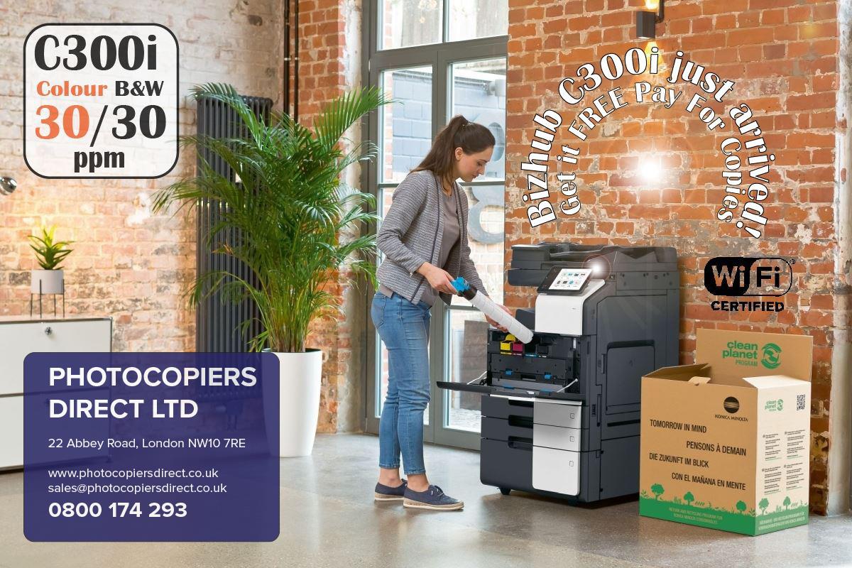 Konica Minolta bizhub C300i A3 Colour Laser Copier Printer MFD Lease Rental Price Offers