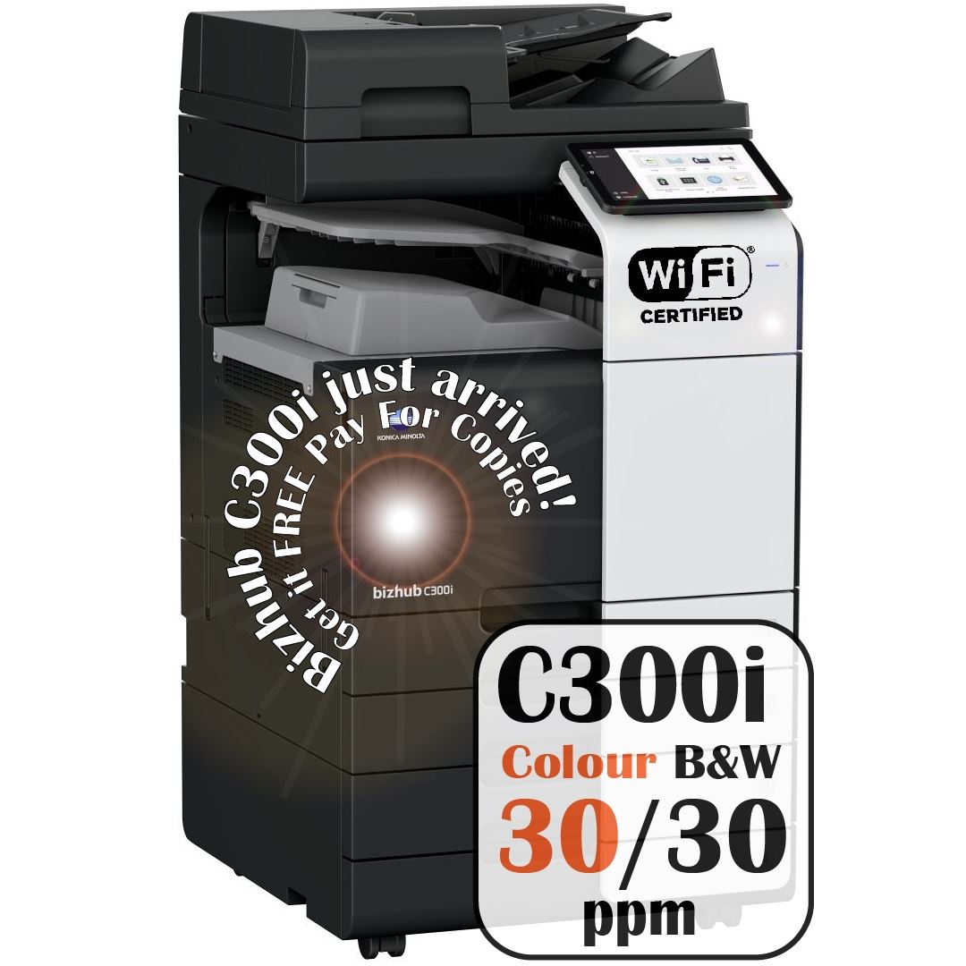 Konica Minolta bizhub C300i A3 Colour Laser Copier Printer MFD Lease Rental Price Offers