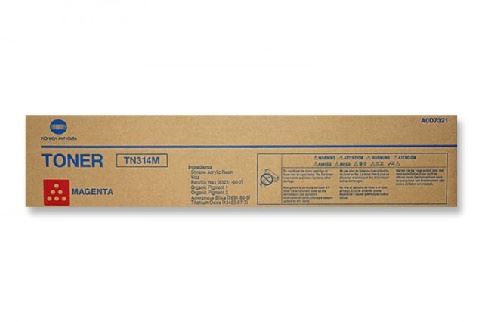 Konica Minolta A0D7351/TN-314M Toner magenta, 20K pages for KM Bizhub C 353