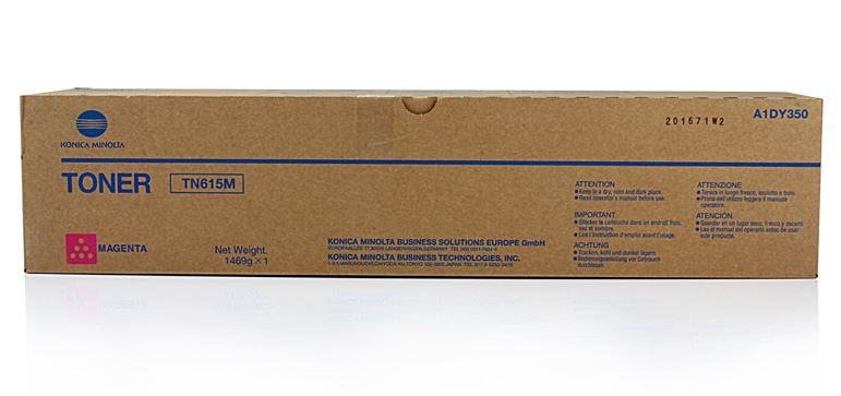 Konica Minolta A1DY350/TN-615M Toner magenta, 68K pages/5% for KM Bizhub Press C 8000