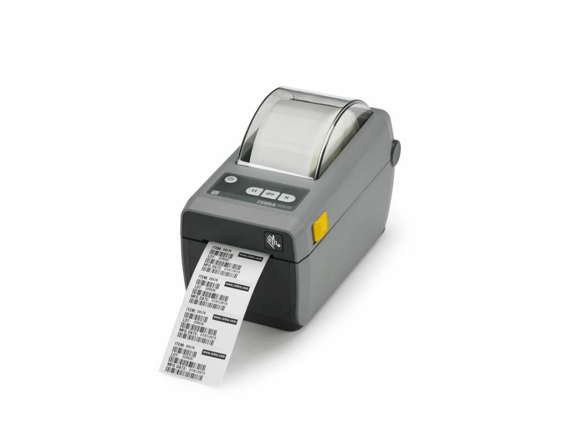 Zebra ZD410 label printer Direct thermal 300 x 300 DPI 102 mm/sec Wired & Wireless Wi-Fi Bluetooth