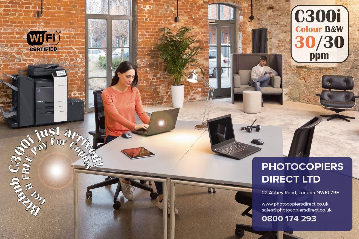 Konica Minolta bizhub C300i A3 Colour Laser Copier Printer MFD Lease Rental Price Offers