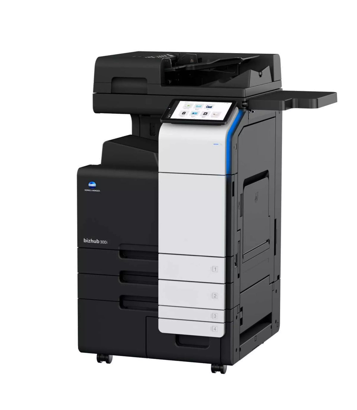 Konica Minolta bizhub 360i, A3 MONO MFD.Std Print Controller 2x500 sheets Paper Cassette, 100 sheet bypass, HDD SDD 250GB, Duplex, Black & White