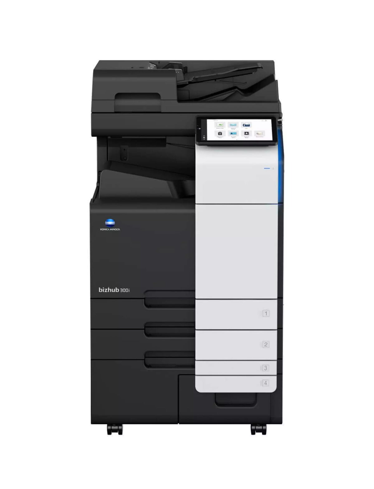 Konica Minolta bizhub 360i, A3 MONO MFD.Std Print Controller 2x500 sheets Paper Cassette, 100 sheet bypass, HDD SDD 250GB, Duplex, Black & White