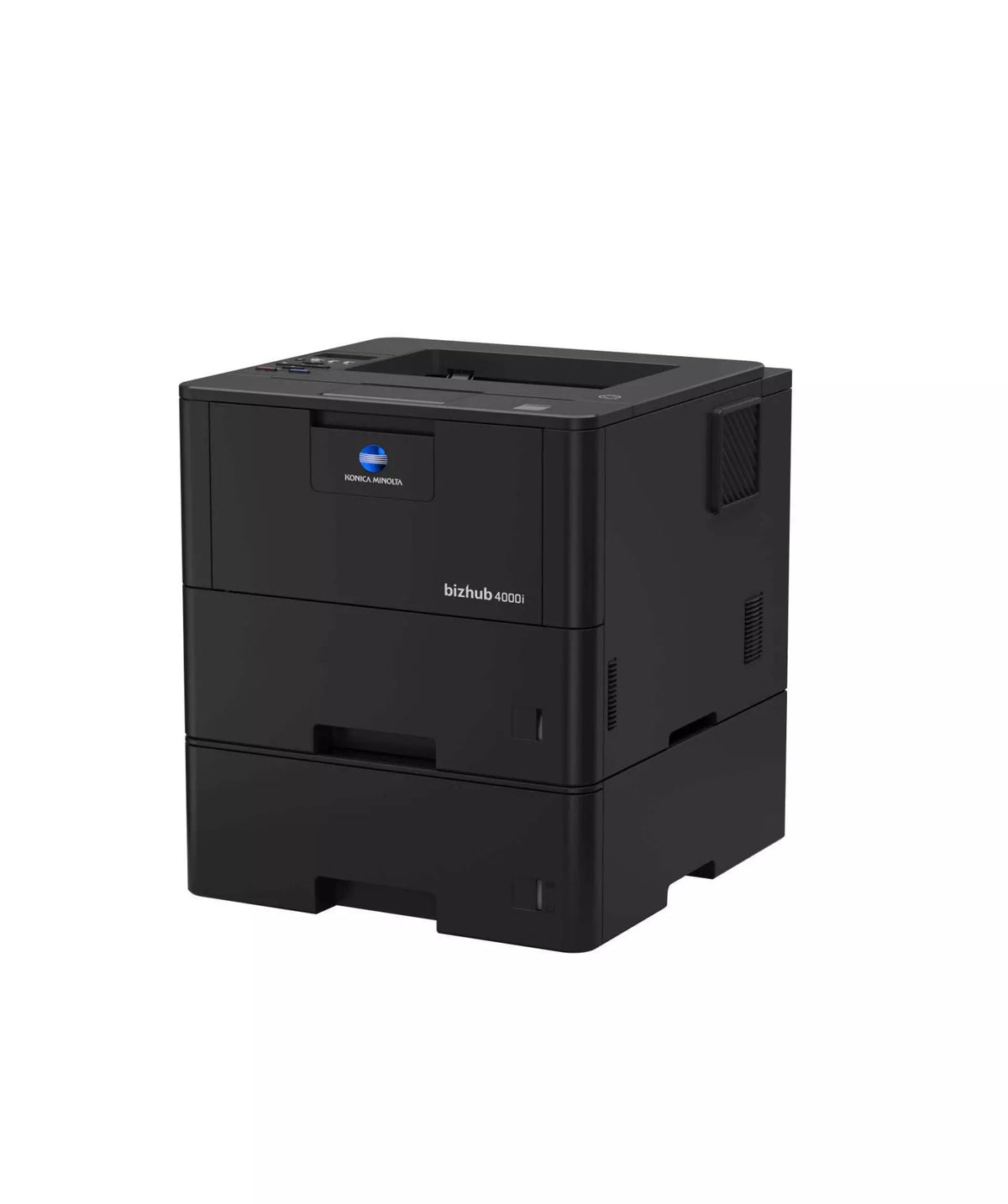 Konica Minolta Bizhub 4000i A4 Mono Single Function Printer, 520 sheet tray & starter cartridge, Black & White