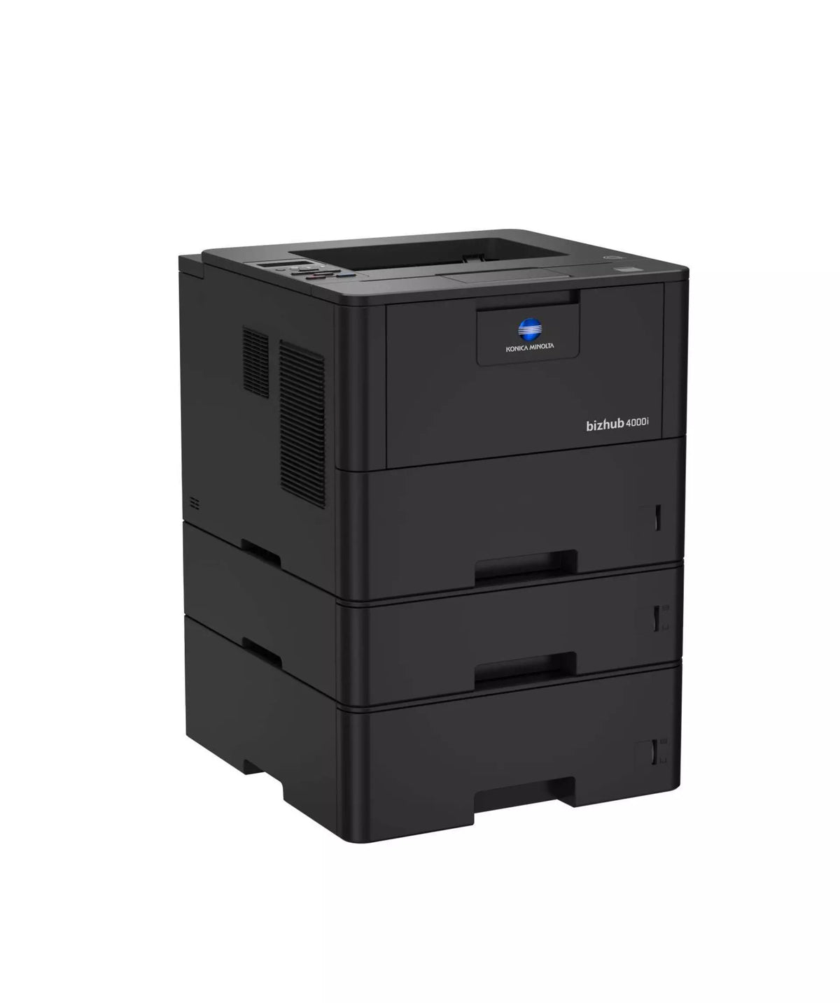 Konica Minolta Bizhub 4000i A4 Mono Single Function Printer, 520 sheet tray & starter cartridge, Black & White