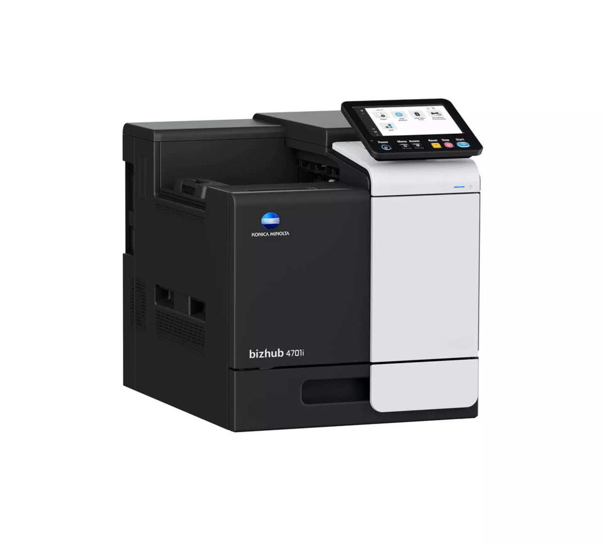 Konica Minolta bizhub 4701i A4 Single Function Printer. 500 sheets & 100-sheet bypass, Black & White