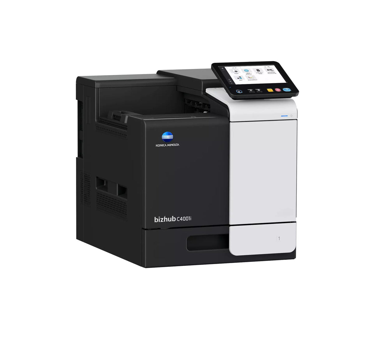 bizhub C4001i - A4 Single Function Printer.  Std 500 sheets and 100-sheet bypass. Duplex unit std.