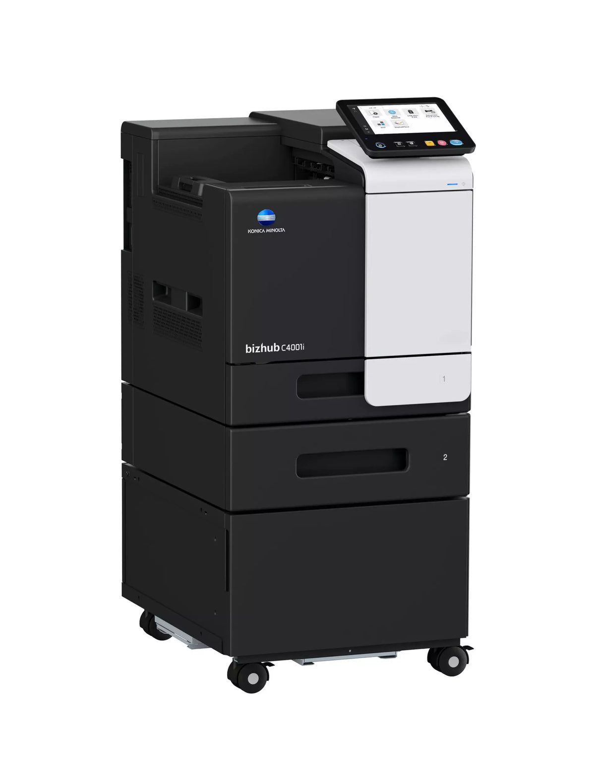 bizhub C4001i - A4 Single Function Printer.  Std 500 sheets and 100-sheet bypass. Duplex unit std.