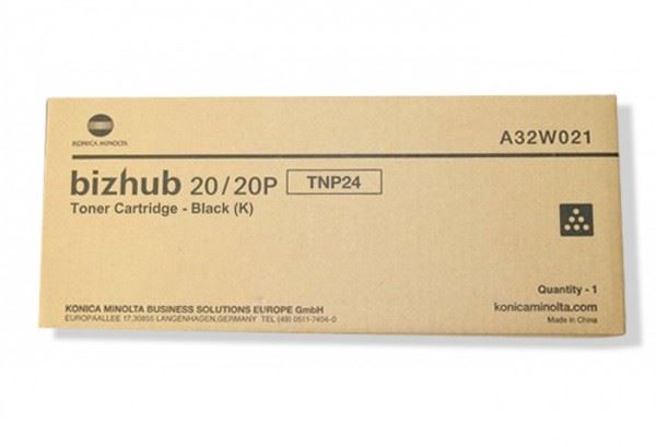 Konica Minolta A32W021/TNP-24 Toner-kit, 8K pages/5% for KM Bizhub 20