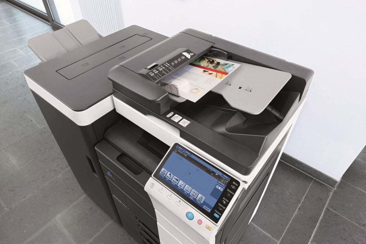 Konica Minolta bizhub C224, 2GB RAM, Emperon-Contr., Bypass, Paper Cass. (2x500 sheets), HDD 250GB, Duplex Unit