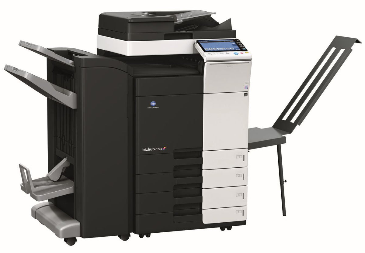 Konica Minolta bizhub C224, 2GB RAM, Emperon-Contr., Bypass, Paper Cass. (2x500 sheets), HDD 250GB, Duplex Unit