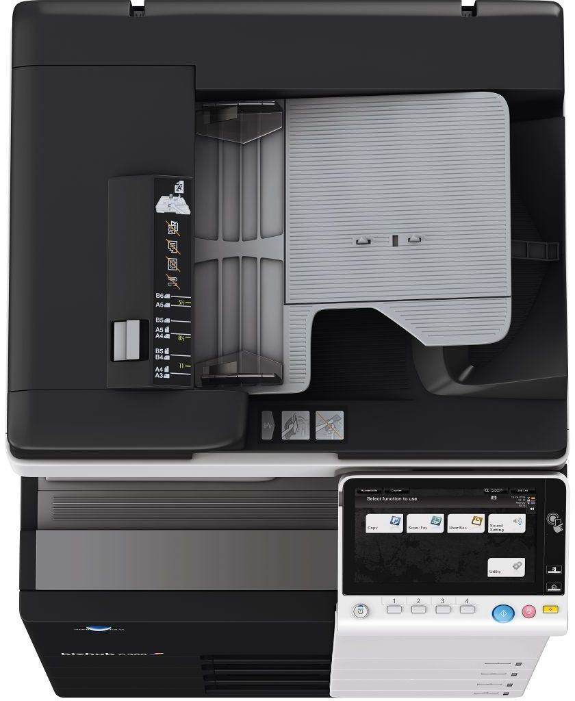 Konica Minolta bizhub C368, 2GB RAM, Emperon-Contr., Bypass, 2x500 sheets, HDD 250GB, Duplex