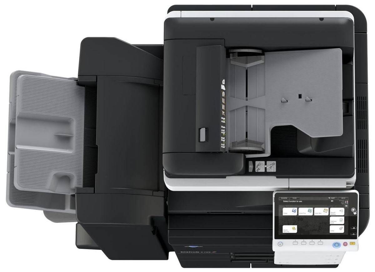 Konica Minolta bizhub C759, Dual Scan DF, Duplex, Bypass, Emperon, 4 x cass, 2GB RAM, 250GB HDD