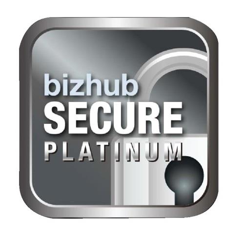 Konica Minolta bizhub SECURE Platinum Sticker (50 pcs)