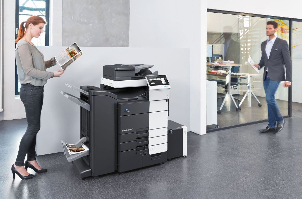 Konica Minolta bizhub C659, Dual Scan DF, Duplex, Bypass, Emperon, 4 x cass, 2GB RAM, 250GB HDD