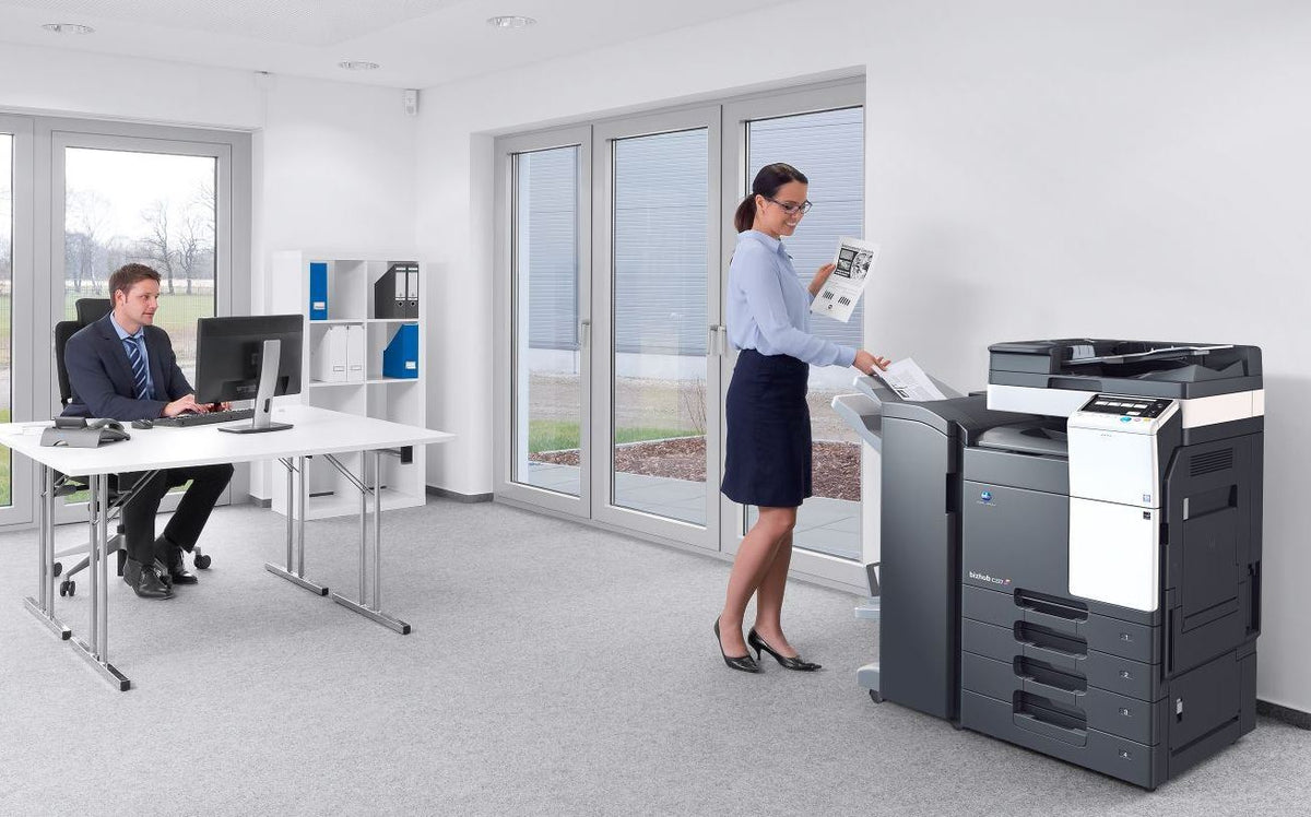 Konica Minolta bizhub C227 Colour MFD, 2GB RAM, Emperon Controller, Bypass, 2 x 500 trays, HDD, 250GB, Duplex & Web Browser