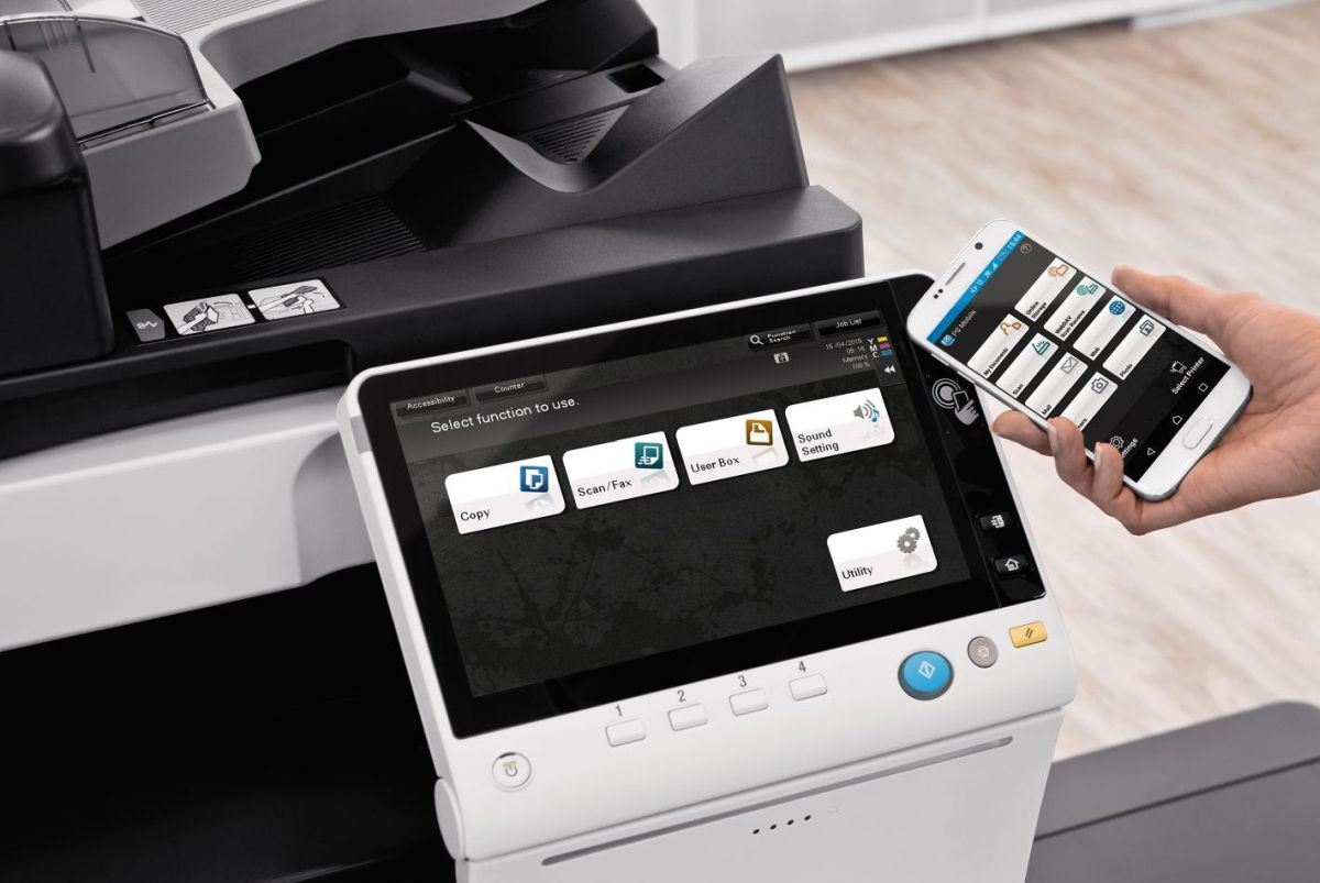 Konica Minolta bizhub C287 Colour MFD, 2GB RAM, Emperon Controller, Bypass, 2 x 500 trays, HDD, 250GB, Duplex & Web Browser
