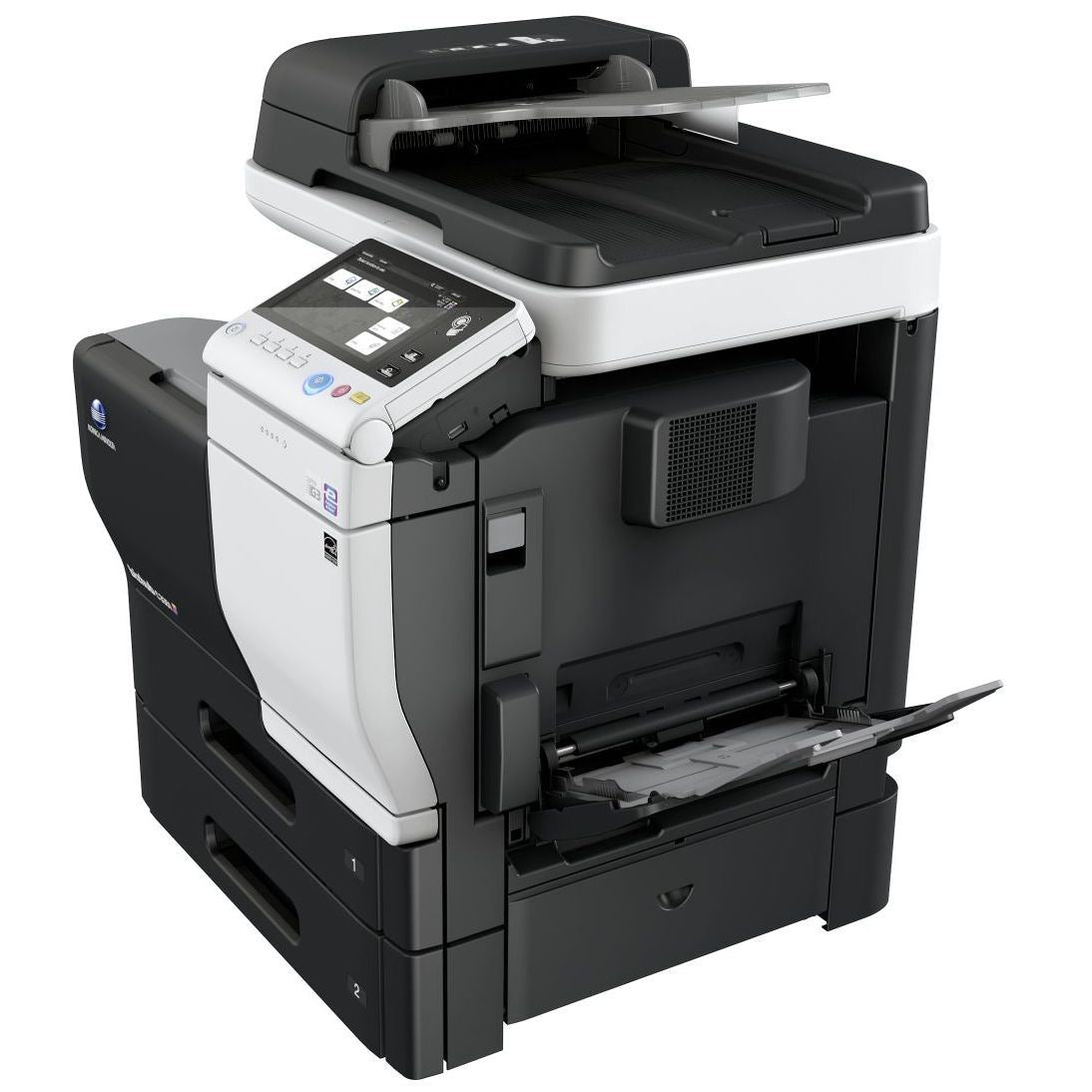Konica Minolta bizhub C3351 A4 MFD. Std print controller w/PCL & PS3. 550 sheets & 100-sheet bypass.ARDF and duplex standard.