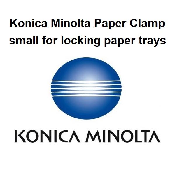 Konica Minolta Paper Clamp small for locking paper trays (doesn't fit with FS-535 or DK-510)