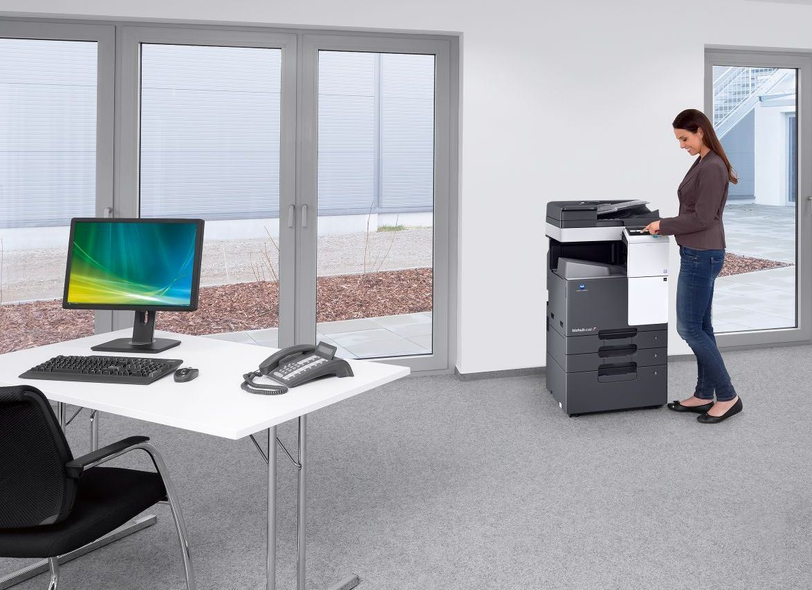 Konica Minolta bizhub C287 Colour MFD, 2GB RAM, Emperon Controller, Bypass, 2 x 500 trays, HDD, 250GB, Duplex & Web Browser