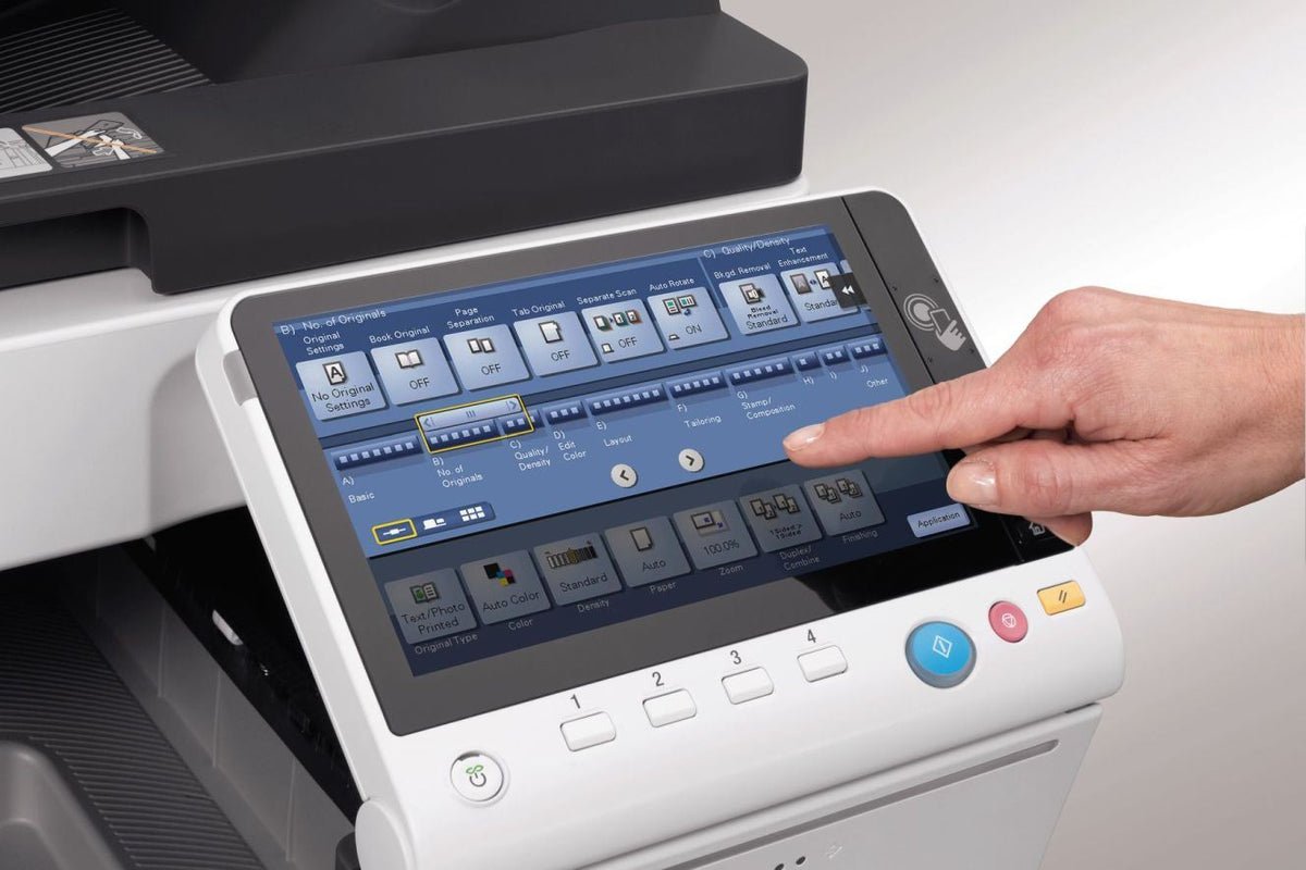 Konica Minolta bizhub C258, 2GB RAM, Emperon-Contr., Bypass, 2x500 sheets, HDD 250GB, Duplex