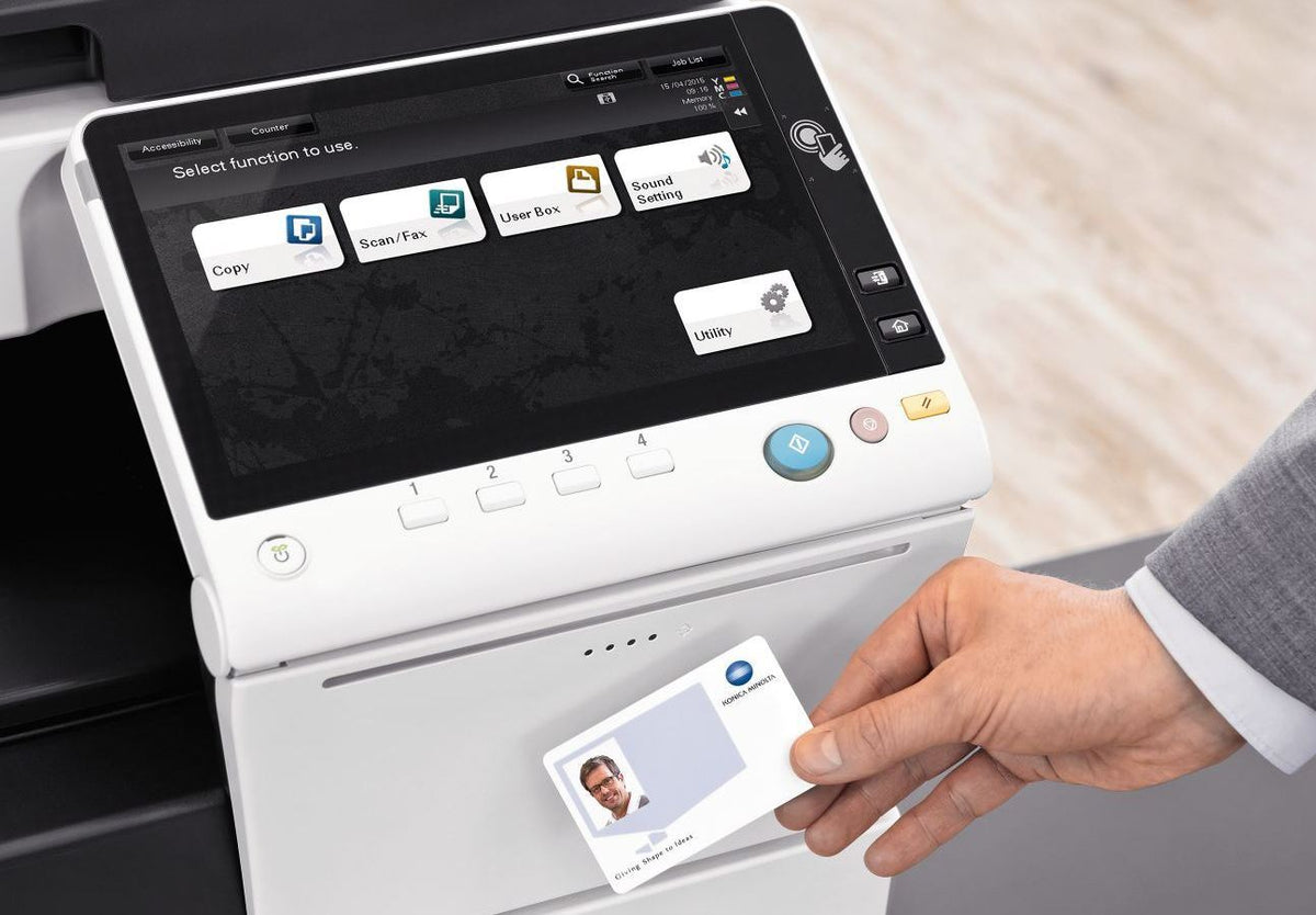 Konica Minolta bizhub C759, Dual Scan DF, Duplex, Bypass, Emperon, 4 x cass, 2GB RAM, 250GB HDD